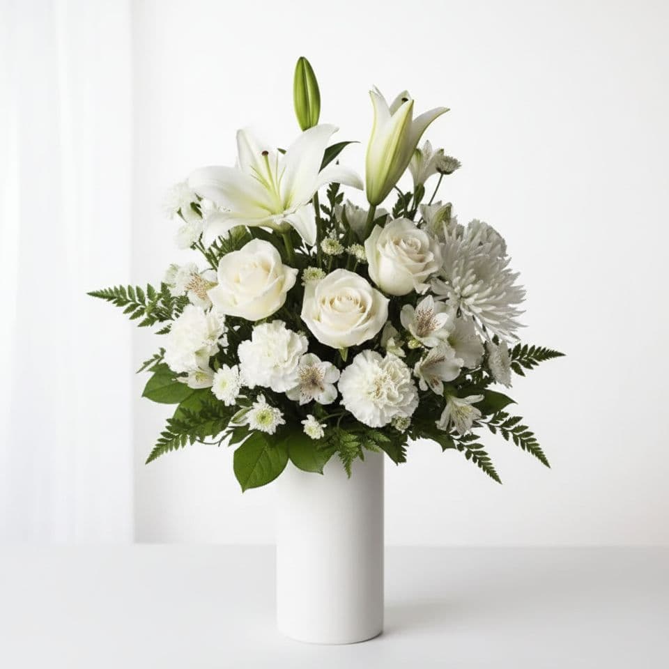 Pure White Serenity Pure White Serenity